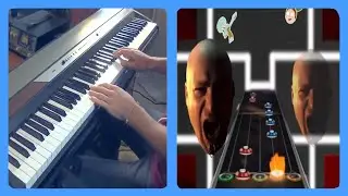 Just ripping it on the piano to Through the Tables and Memes