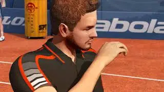 Virtua Tennis 4 Play Arcade mode using Stanislas Wawrinka