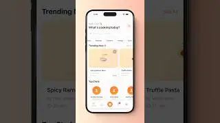 🍳 SwiftUI Foodie App &ndash; Recipes, Shopping & Chef Profile UI