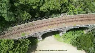 Montagu Pass from the air (Part 1) - Mountain Passes of South Africa