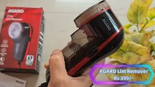 AGARO Elite Lint Remover for Woolen Sweaters Unboxing and Review in Hindi | AGARO Lint Remover