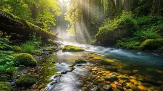 Gentle River Sound Ambience 🌊 Flowing Water for Deep Sleep, Meditation, and Relaxation #1150