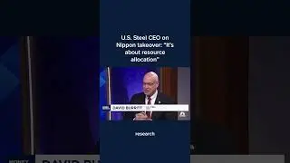 U.S. Steel CEO on Nippon takeover: 'It's about resource allocation'