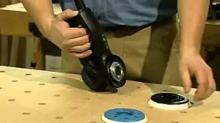 FLOOR SANDING : Festool ROTEX RO125 - Changing Pads  by POLACO &reg;&trade; Craftsmanship Floors
