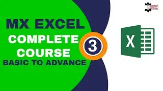 Excel Tutorial for Beginners Full Course Video: 3 |Hindi| Sharma Tech Solution|2022