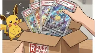 ASMR Pokemon Grading Submission: Checking Out My Ruby Grading Submission (ASMR)