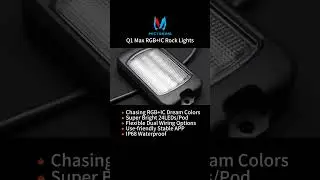 Make it cool! MICTUNING Q1 Max RGB+IC LED Rock Lights!