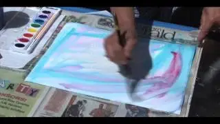 Water color resist