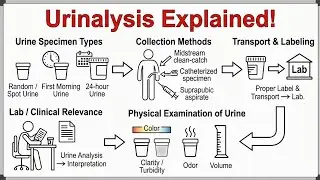 Urinalysis: Complete Guide to Urine Specimen Types, Collection Methods & Physical Examination(Part1)