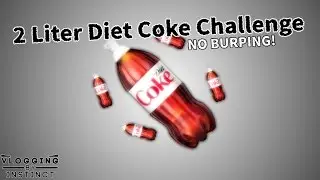 2 Liter Diet Coke No Burp Challenge!