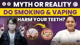 Vaping Is Destroying Your Smile 😬 | Truth About Dental Damage | Dr. Mujta Qadhari