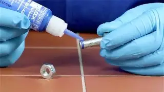 Weiconlock AN 301 43 Blue Thread Locking Adhesive - Non Marking Thread Locker for Potable Water and