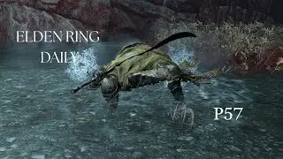 Bloodhound Knight - Lakeside Crystal Cave : Elden Ring Daily P57