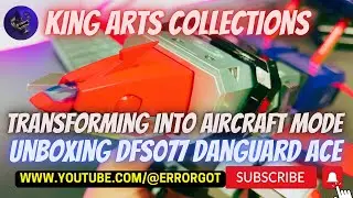 Transforming King Arts DFS077 Danguard Ace with ErrorGOT #chogokin #robot #superrobotwars #toys