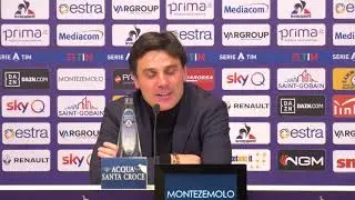 Fiorentina-Inter 1-1, la conferenza di Montella