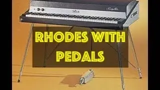 Fender Rhodes Mark I Stage Piano Seventy Three (Pedal Effects Test) 🎹