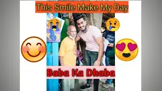 Baba Ka Dhaba❤! 80 Years Old Couple Doing Hardwork🥺🙏! At Malviya Nagar🥺! Himanshu Sachdeva🌹 #10