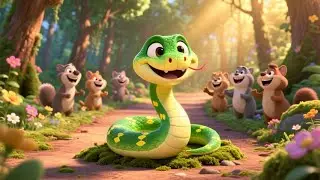 Sammy Snake&rsquo;s Hissing Song | Fun Snake Rhyme for Kids | Nursery Rhymes & Songs for Children