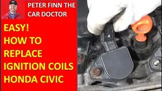 How to replace Ignition Coils Honda Civic. Years 2006 to 2023