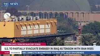 U.S. To Partially Evacuate Embassy In Iraq As Tensions With Iran Rise