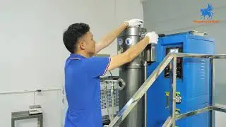 Vacuum Granulator to cast spherical gold, silver grains/granules for industry production