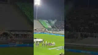 Huge amount of Ferencvaros fans in Florence (Fiorentina vs Ferencvaros) Europa Conference League 23