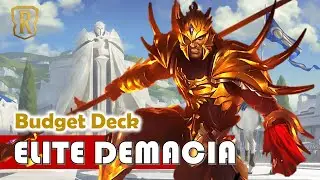 DOMINATE with ELITE DEMACIA SOLDIERS | Budget Demacia Deck | LoR budget decks 2021