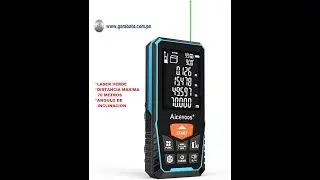 DISTANCIOMETRO LASER VERDE 70 METROS AICEVOOS