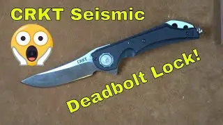 crkt seismic with The Deadbolt Lock