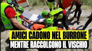TRAGEDIA IN MONTAGNA: DUE AMICI CADONO IN UN BURRONE MENTRE RACCOLGONO IL VISCHIO E MUOIONO - FRIULI