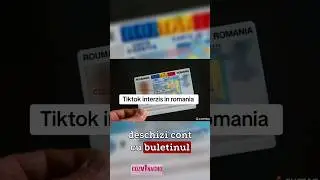 TikTok interzis in Romania - cont doar cu buletinul/cartea de identitate! PSD si PNL sunt disperate!
