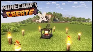 Build an Insane XP Farm Using Create Mod