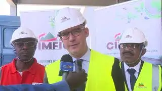 Publireportage : Visite du Gouverneur de la Région du Nord à l'Usine Cimencam Figuil