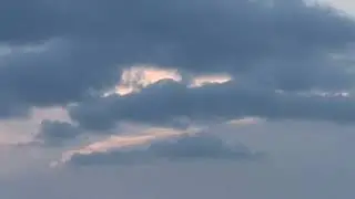 Kansas SimSet 🌻 3 of 5 Sinking sun gets pinched out as the fake sky & CatDogCat move in to block it