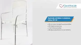 Duschstuhl DSF 130 bei ClaraVital