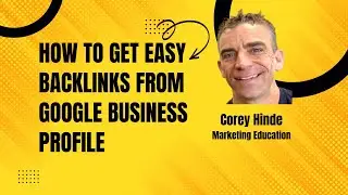 How to get easy backlinks from google business profile