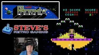 PHOENIX Arcade Game from 1980 Game Play