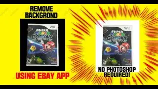 How to Remove Image Background using eBay Mobile App in Second! No Photoshop Required!