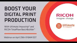 Imposition and Batching Automation | Ultimate Impostrip&reg; and RICOH TotalFlow BatchBuilder&trade;