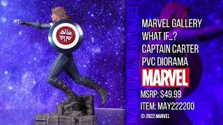 Marvel Studios' What If? Captain Carter Gallery Diorama | DST360