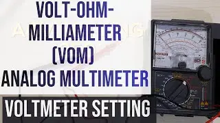 VOLT-OHM-MILLIAMMETER (V.O.M.) ANALOG MULTIMETER (SAMWA YX-360 TRN)