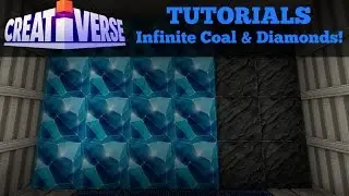 Creativerse Tutorials 01: Infinite Coal and Diamonds