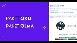 PAKET OKU PAKET OLMA: Equatable #flutter