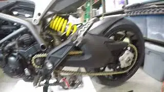 Ducati Hyperstrada / Hypermotard 821 - New Chain and Quick-Change Sprockets Install Part 6 of 6
