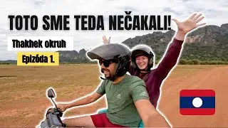 NAJLEPŠIA aktivita, ktorú MUSÍTE zažiť v LAOSE! (Thakhek okruh Ep. 1/2)🇱🇦