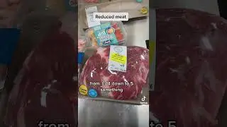 Now that is a slab of MEAT clearance price from Morrisons #bargains #reducedfood #reduced