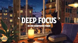 Deep Focus Lofi Beats 🎧 | Concentration, Study, Work