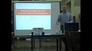 Economic Voting and the Global Economic Crisis  Does Knowledge Really Matter