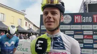 Arne Marit - Interview at the start - Milano - Torino 2024