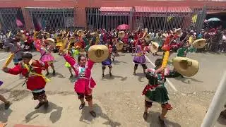 ELENCO SECUNDARIA EN DESFILE CASTILLENSE LA CONTRADANZA DE HUAMACHUCO